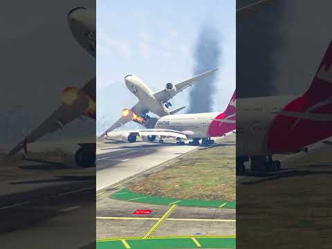 Extremely brave pilot save airplane with fire on the busy airport